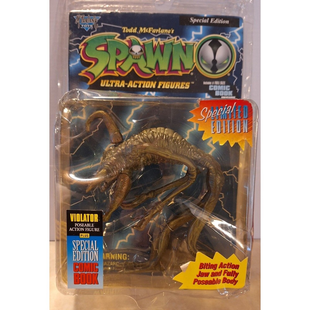 McFarlane Toys SPAWN VIOLATOR Ultra-Action Figures Limited Edition 1996 New - Picture 1 of 3